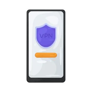 Illustration of VPN 스톡 일러스트