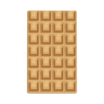 Illustration of waffle Stock Illustration