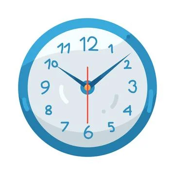 Illustration of wall clock イラスト素材