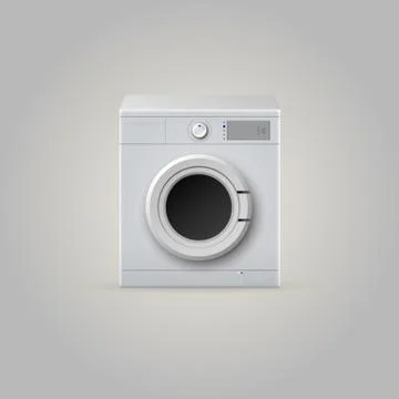 Illustration of washing machine Stock Illustration