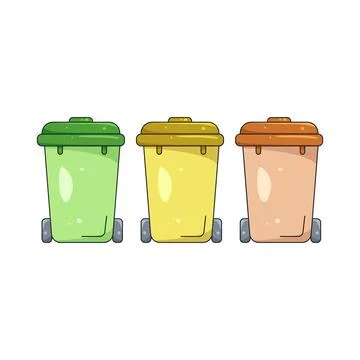 Illustration of Waste management Illustration