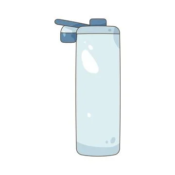 Illustration of water bottle Stock Illustration