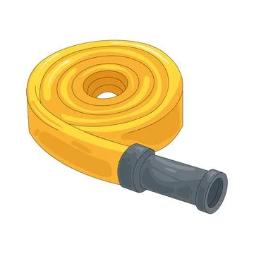 Illustration of water hose Stock Illustration