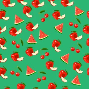 Illustration of a watermelon Stock Illustration