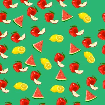 Illustration of a watermelon Stock Illustration