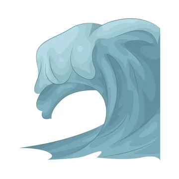 Illustration of wave Stock Illustration