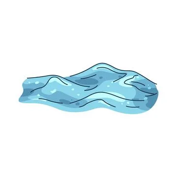 Illustration of wave Illustrazione stock
