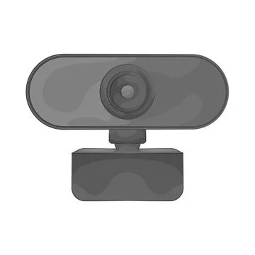 Illustration of webcam Stock Illustration