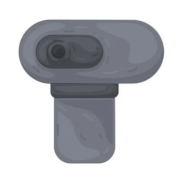 Illustration of webcam Stock Illustration
