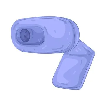 Illustration of webcam Stock Illustration
