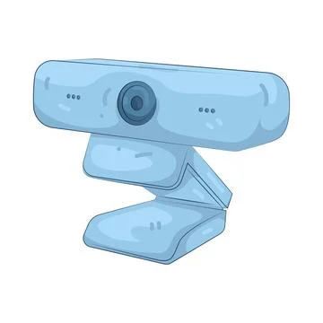 Illustration of webcam Stock Illustration