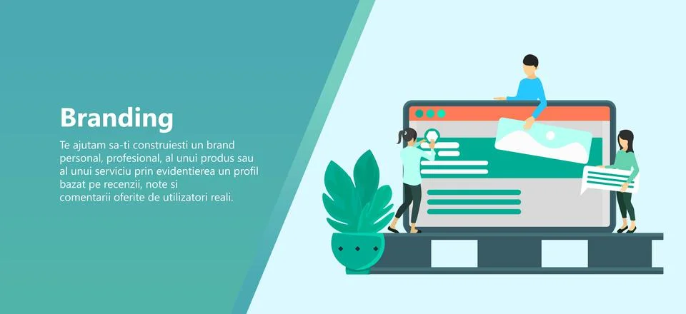 Illustration of a website developer layout Suitable for landing page, flyers, Stock Illustration