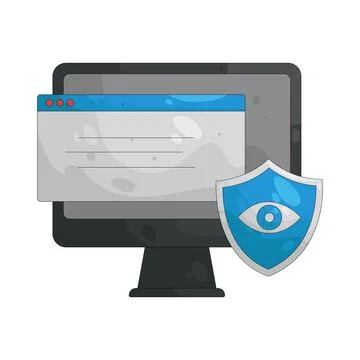 Illustration of website Stock Illustration