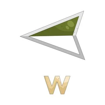 Illustration of West Stock-Illustration
