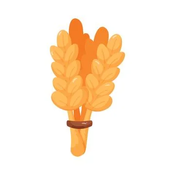Illustration of wheat sheaf Stock Illustration
