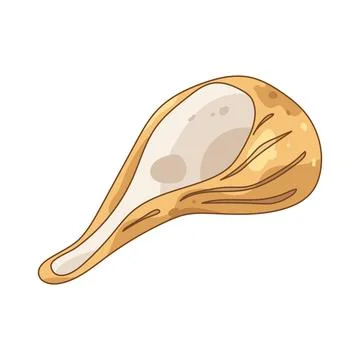 Illustration of whelk shell Illustrazione stock