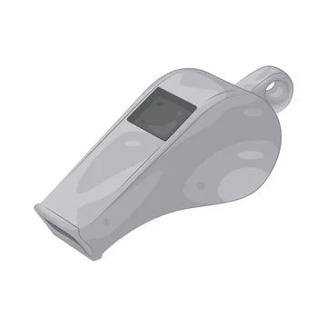 Illustration of whistle Stock Illustration