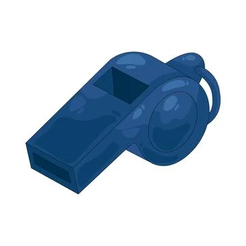 Illustration of whistle Stock Illustration