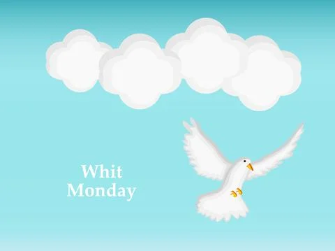 Illustration of Whit Monday Background Illustration