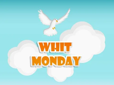 Illustration of Whit Monday Background Illustration