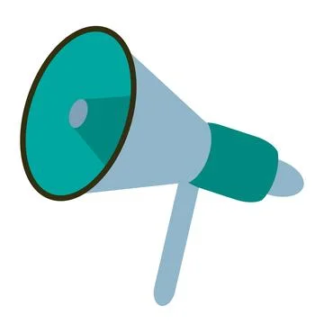 Illustration on a white background. Speaker Image Stock Illustration