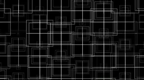 An illustration of a white lining texture or pattern, isolated on a black bac Stock Illustration