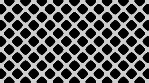 Illustration of a white mesh pattern isolated on a black background Stock Illustration