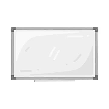 Illustration of whiteboard 스톡 일러스트