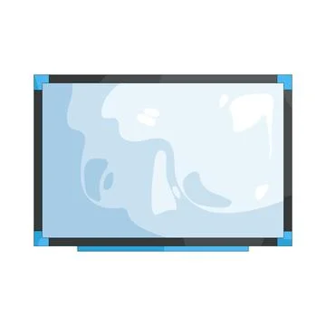Illustration of whiteboard Stock Illustration