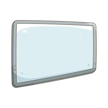 Illustration of whiteboard Stock Illustration