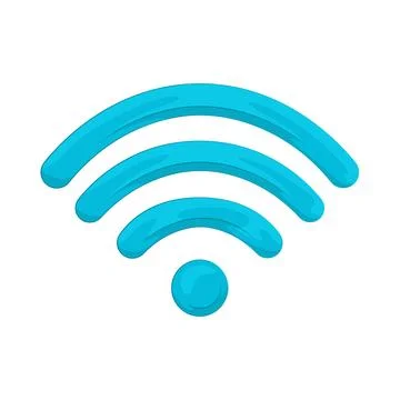 Illustration of WiFi Stock Illustration