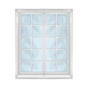 Illustration of window 스톡 일러스트