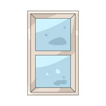 Illustration of window Stock Illustration