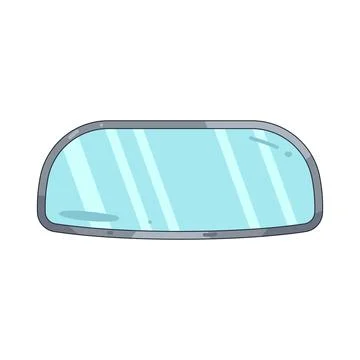 Illustration of windshield Stock Illustration