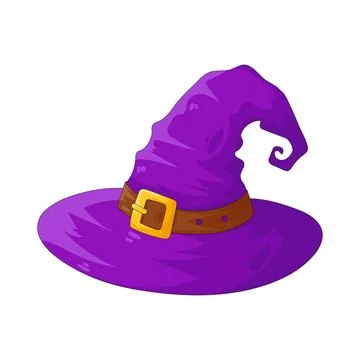 Illustration of witch hat Stock-Illustration