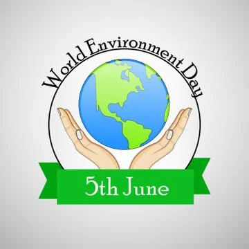 Illustration of World Environment Day Background Stock Illustration