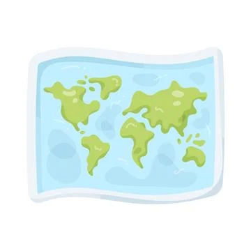 Illustration of world map イラスト素材