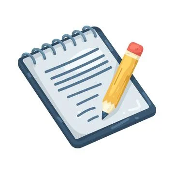 Illustration of Write イラスト素材