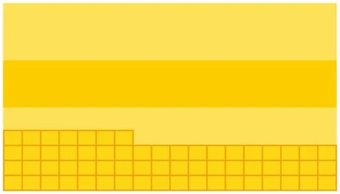 Illustration of a yellow background with a checkered pattern. Stock Illustration