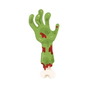 Illustration of zombie hand イラスト素材