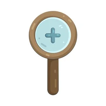 Illustration of Zoom in Stock Illustration