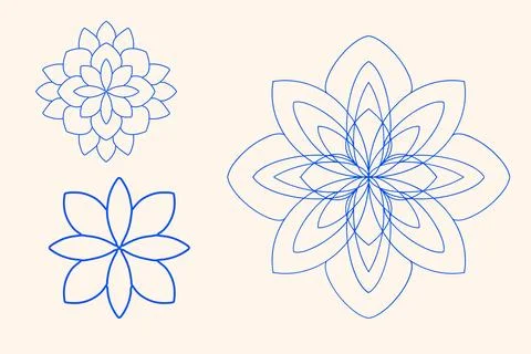 The illustrations and clipart. Abstract pattern background 스톡 일러스트