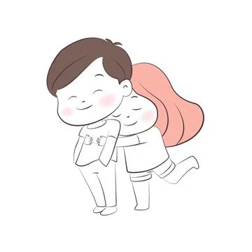 Illustrations of couples in various chapters. Stock Illustration