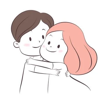 Illustrations of couples in various chapters. Stock Illustration