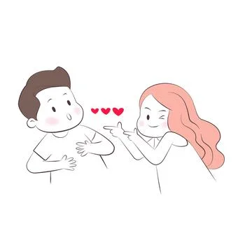 Illustrations of couples in various chapters. Stock Illustration