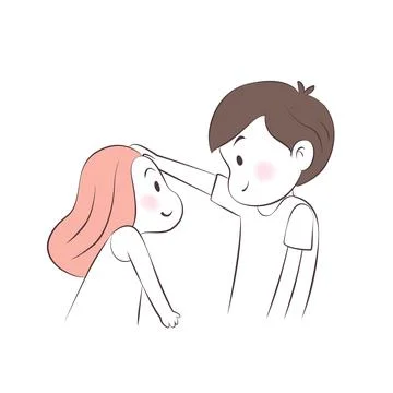 Illustrations of couples in various chapters. Stock Illustration