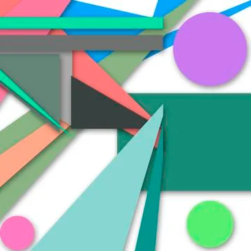 Illustrations geometric design Stock Illustration
