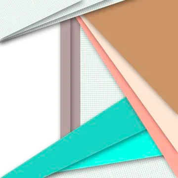 Illustrations geometric design Stock Illustration