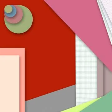 Illustrations geometric design Stock Illustration