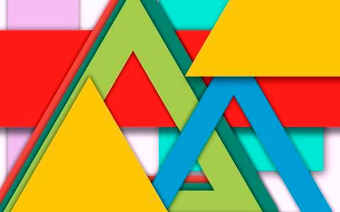 Illustrations geometric design Stock Illustration